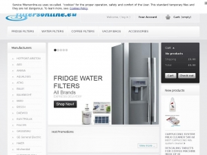 Samsung side by side fridge filter!