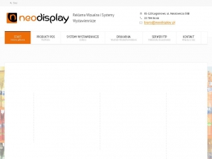 Materiały reklamowe, systemy wystawiennicze