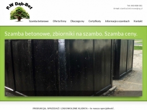 Dostawa szamb betonowych do klientów z regionu świętokrzyskiego