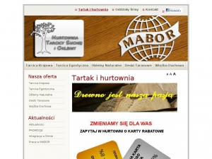 Mabor - tarcica stolarska i egzotyczna